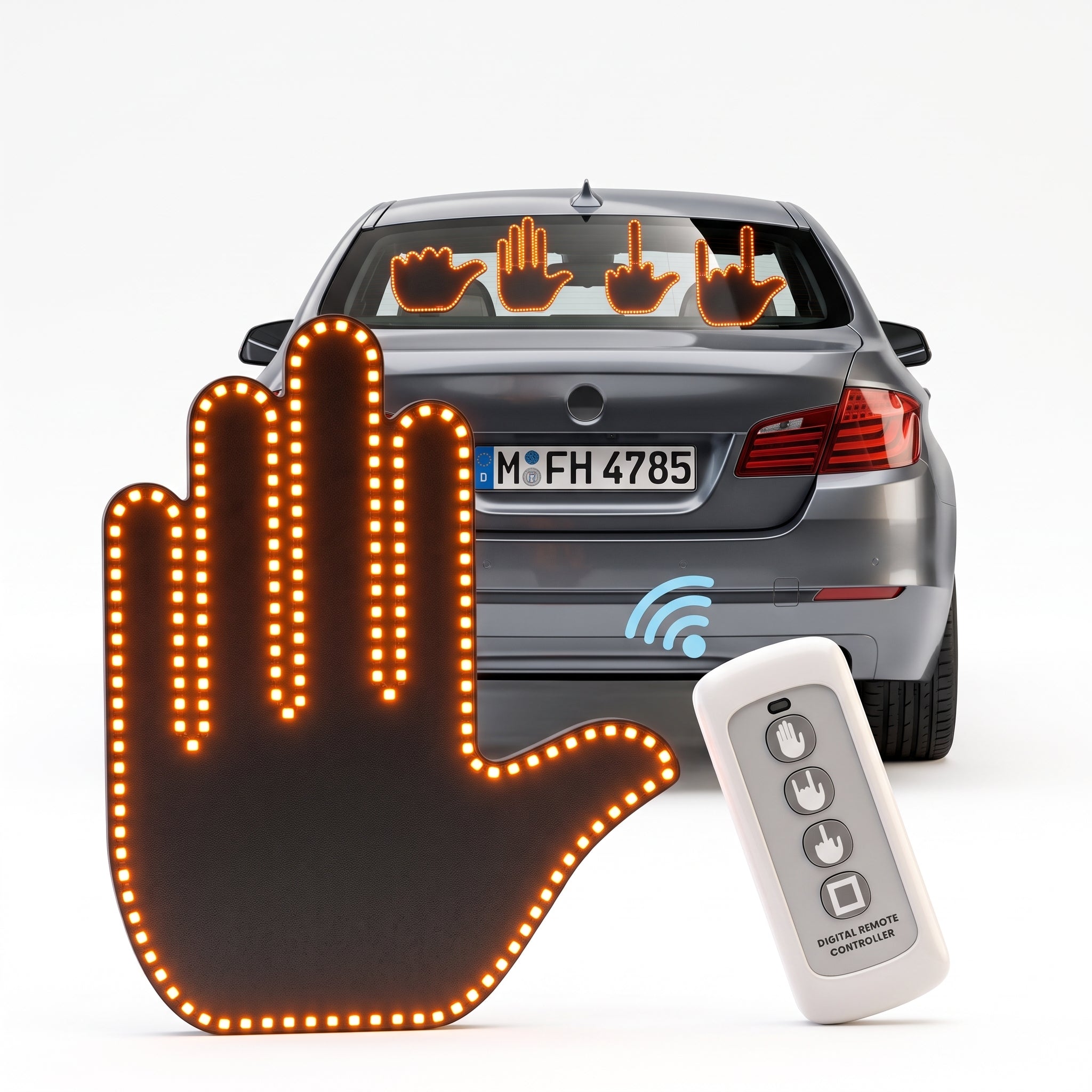 FlickBack™ LED Gesture Sign