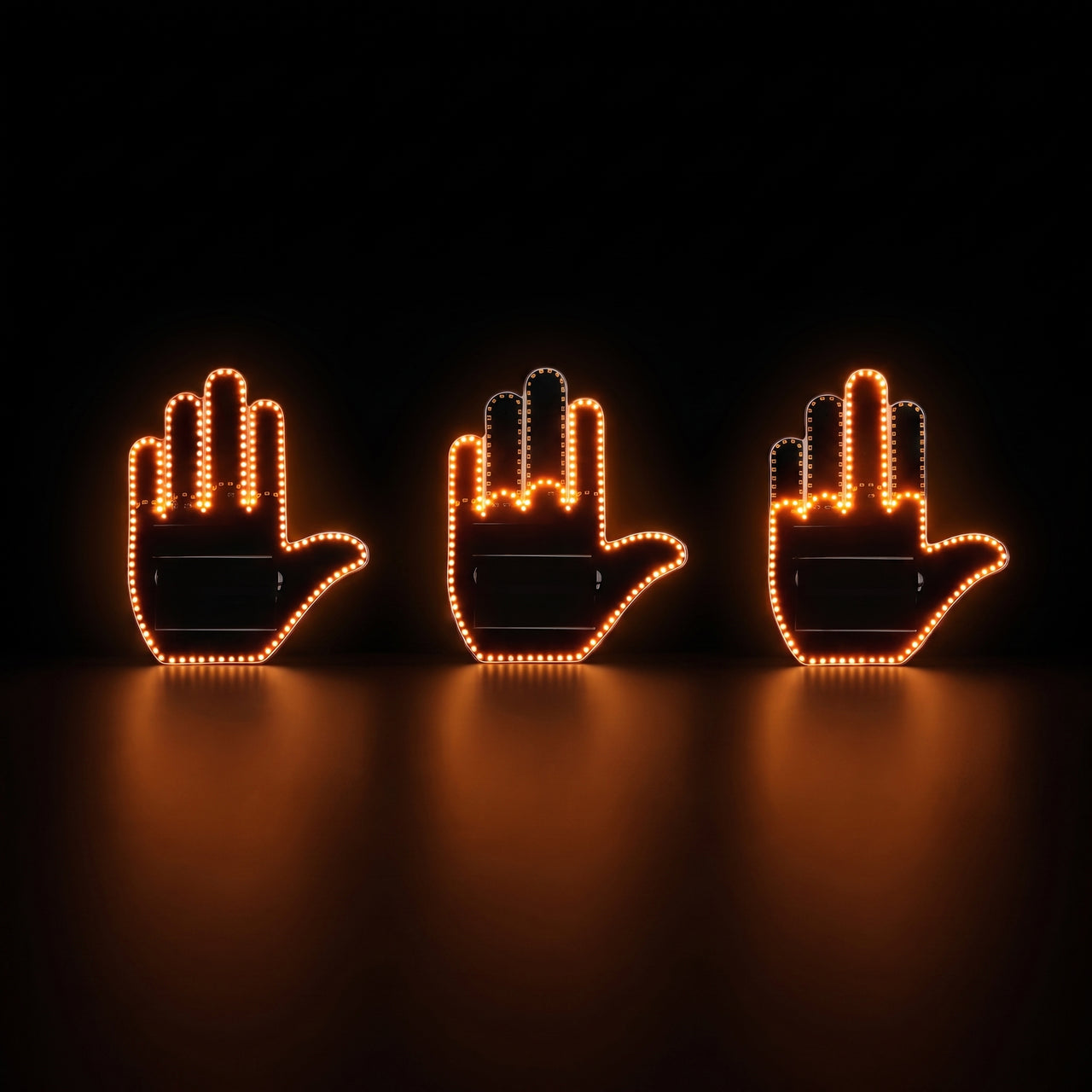FlickBack™ LED Gesture Sign